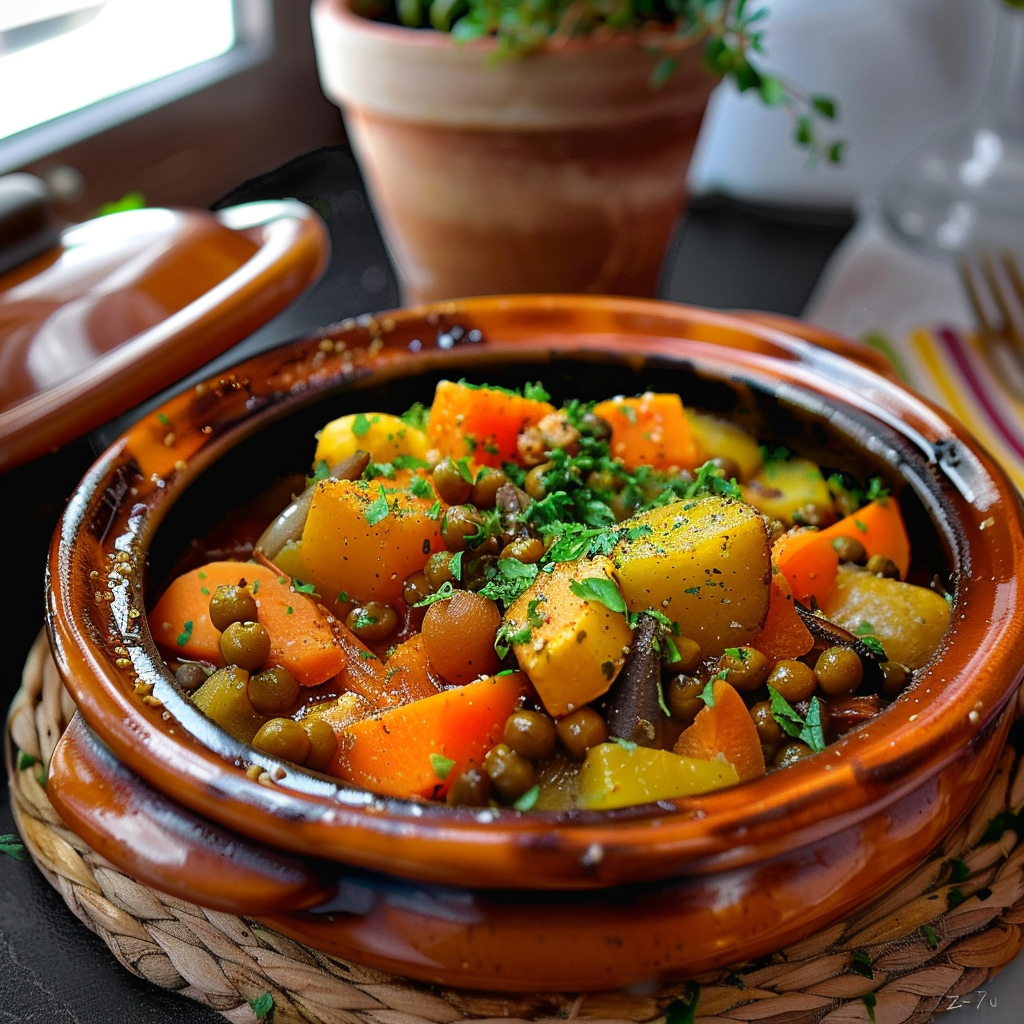 Tajine de légumes depuis recettesympa.com