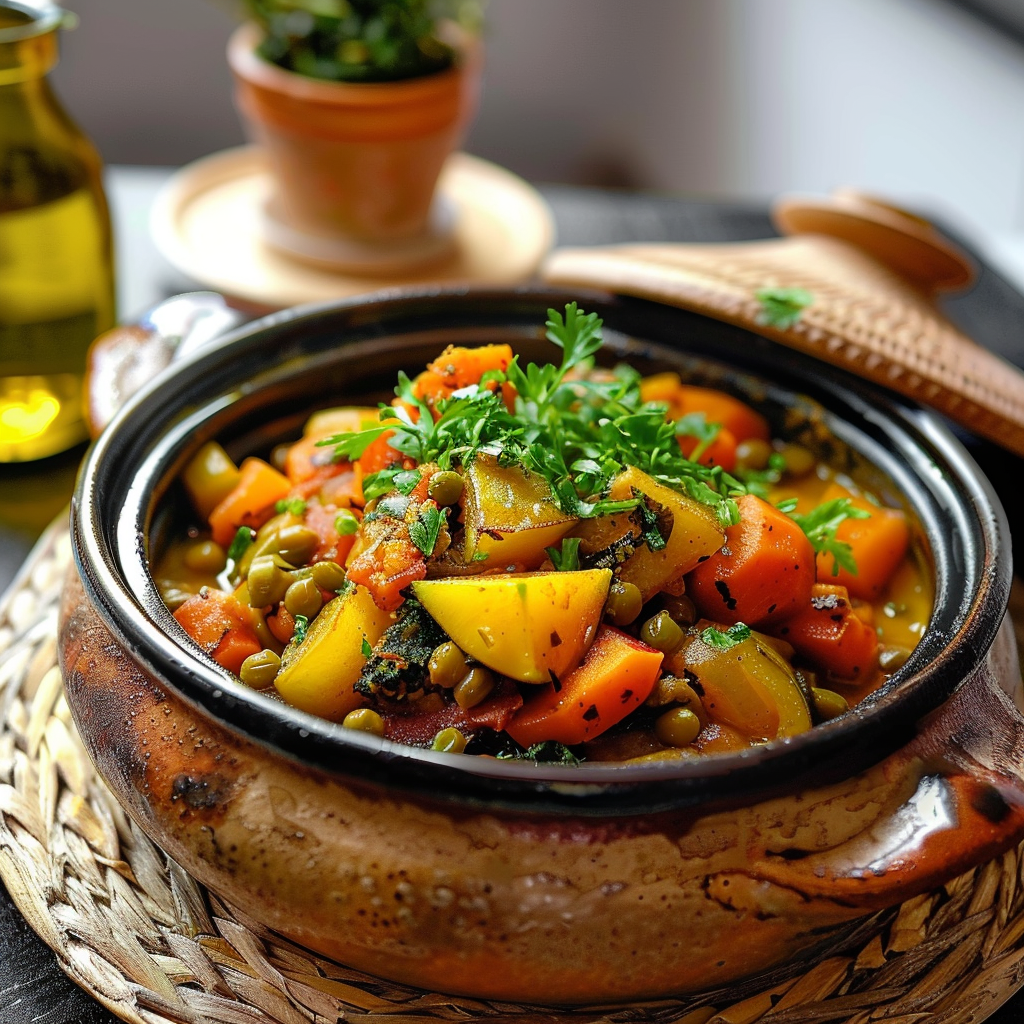 Tajine de légumes depuis recettesympa.com