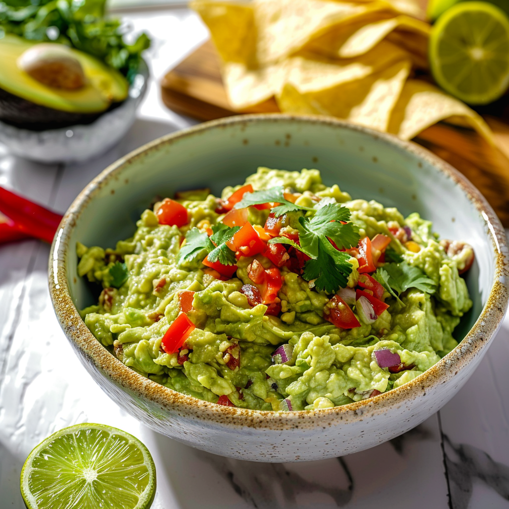 Recette de guacamole depuis recettesympa.com