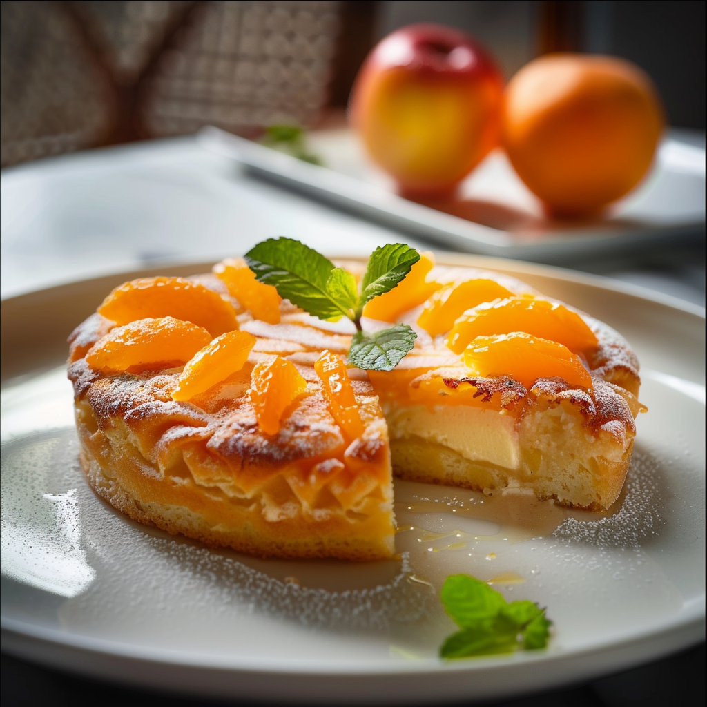 Gâteau Renversé à l'Abricot