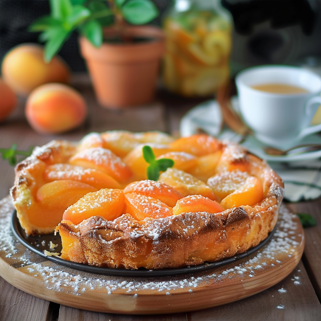 Moelleux aux abricots depuis recettesympa.com