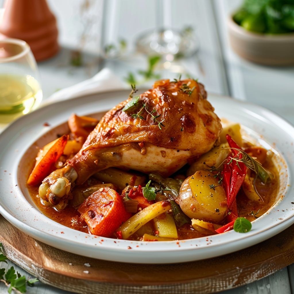 Poulet Basquaise Authentique