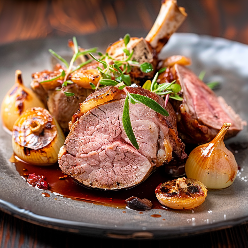 Gigot d'Agneau à l'Ail : Recette Traditionnelle