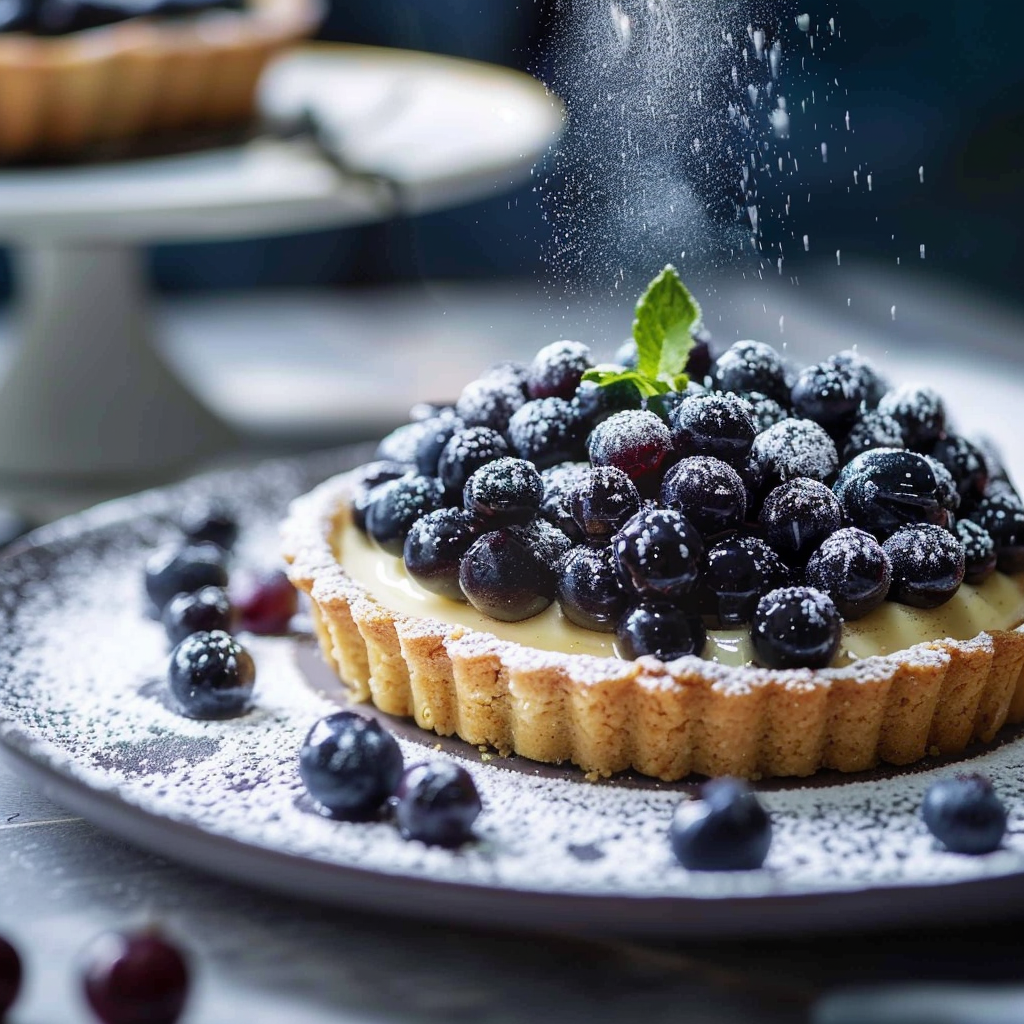 Tarte Alsacienne aux Myrtilles