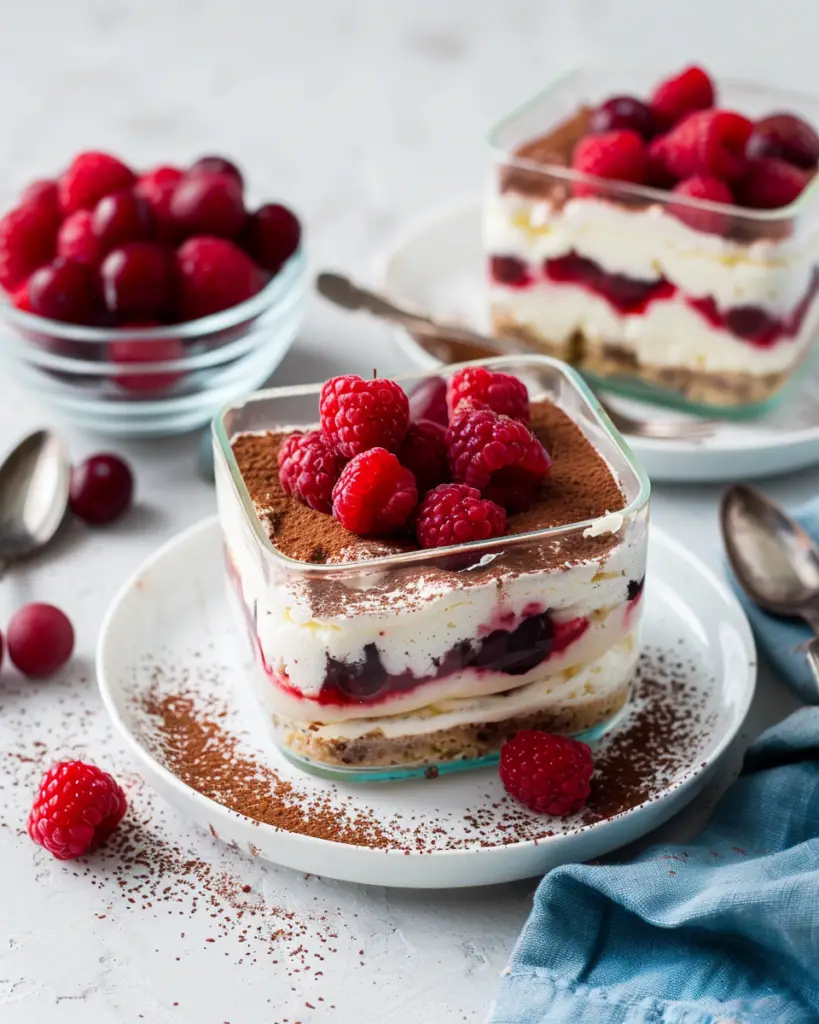 Tiramisu aux Fruits Rouges : Un Délice Fruité et Crémeux