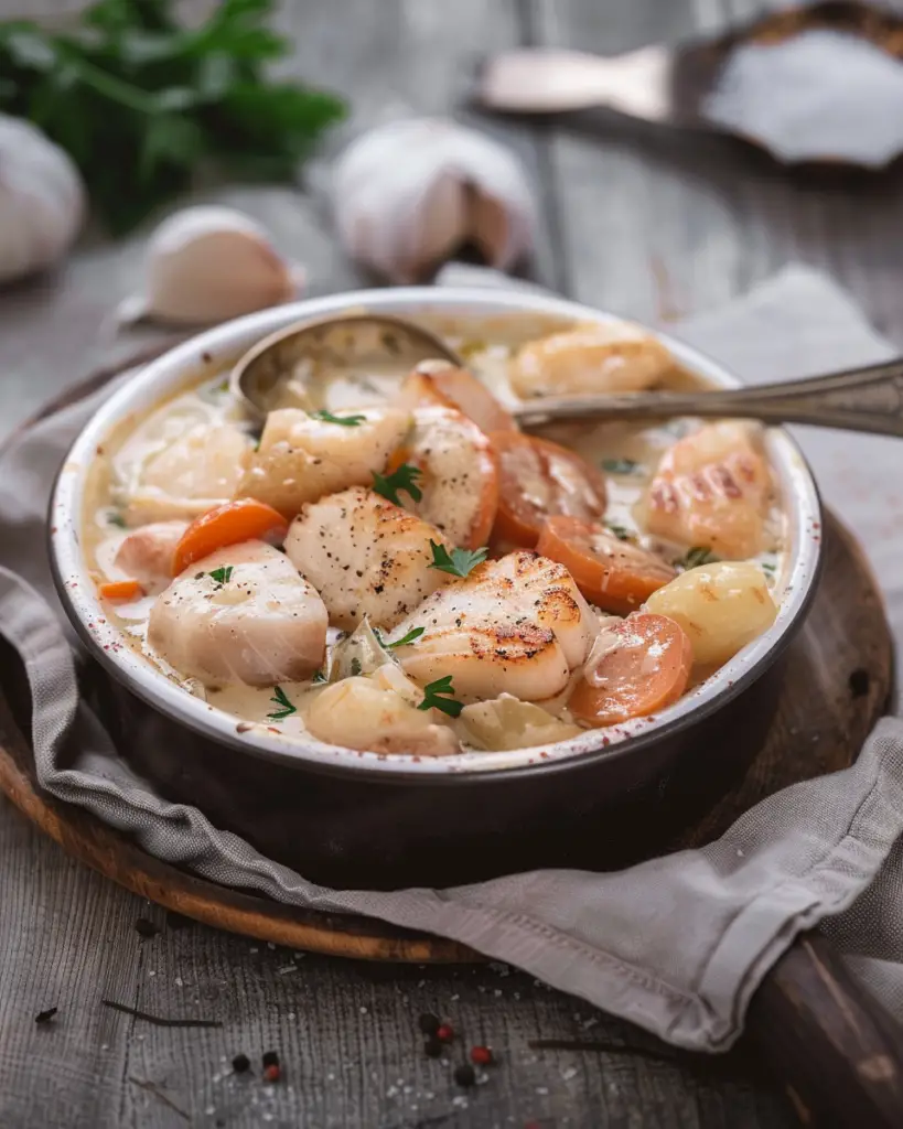 Blanquette de Saint-Jacques : Recette Raffinée