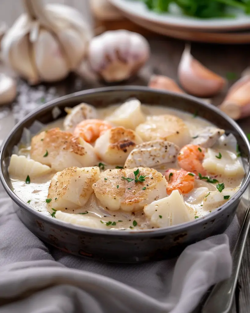 Blanquette de Saint-Jacques : Recette Raffinée