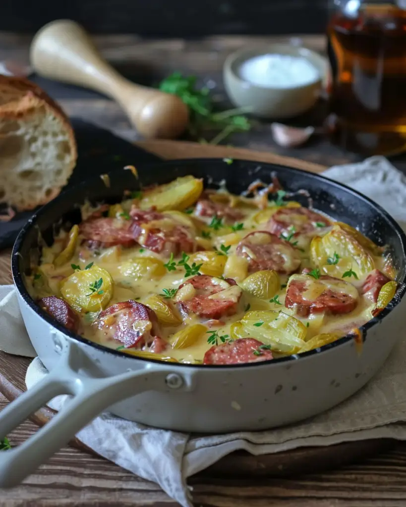 Fondue d'Endives aux Saucisses Fumées : Recette Traditionnelle