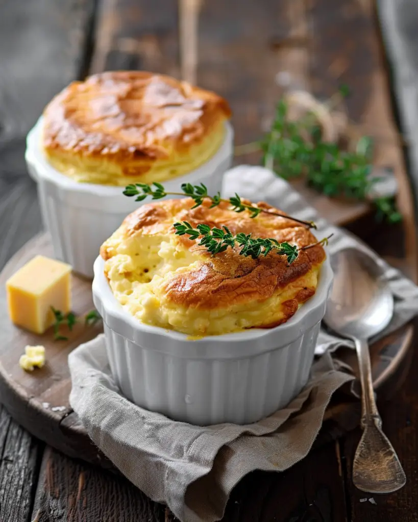 Soufflé au Fromage Facile et Savoureux