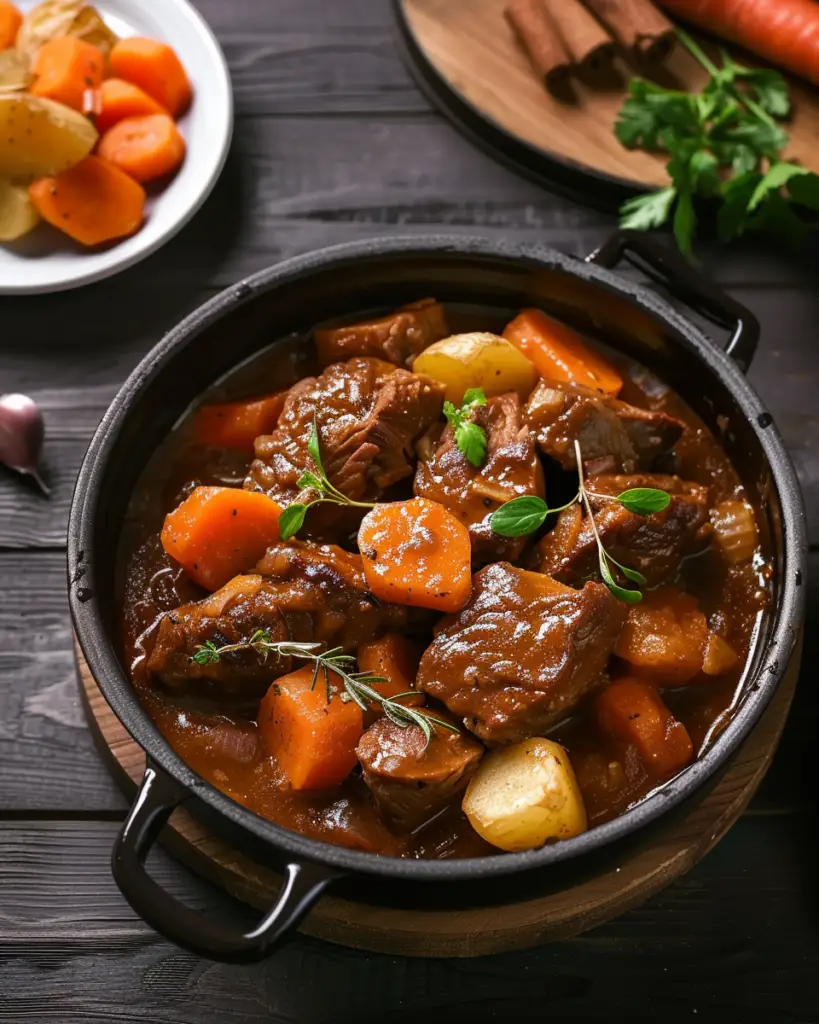 Bœuf Carottes Traditionnel : Le Plat Réconfortant par Excellence