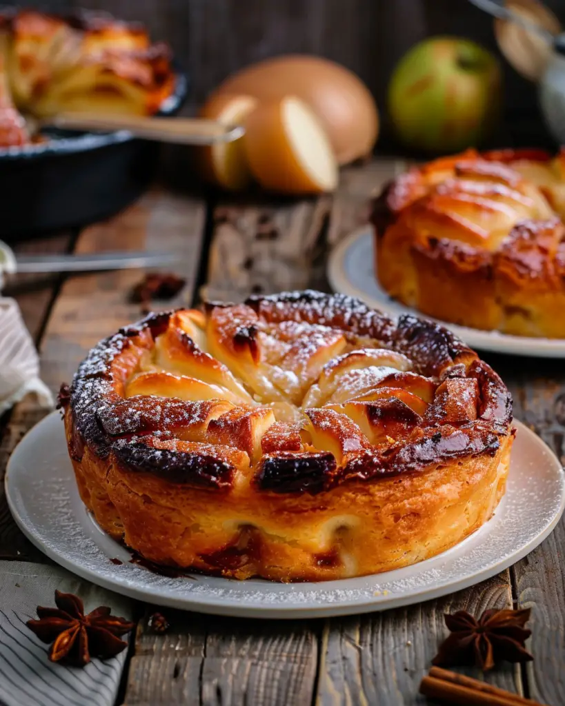 Moelleux aux Pommes à l'Ancienne : Savoureux et Réconfortant