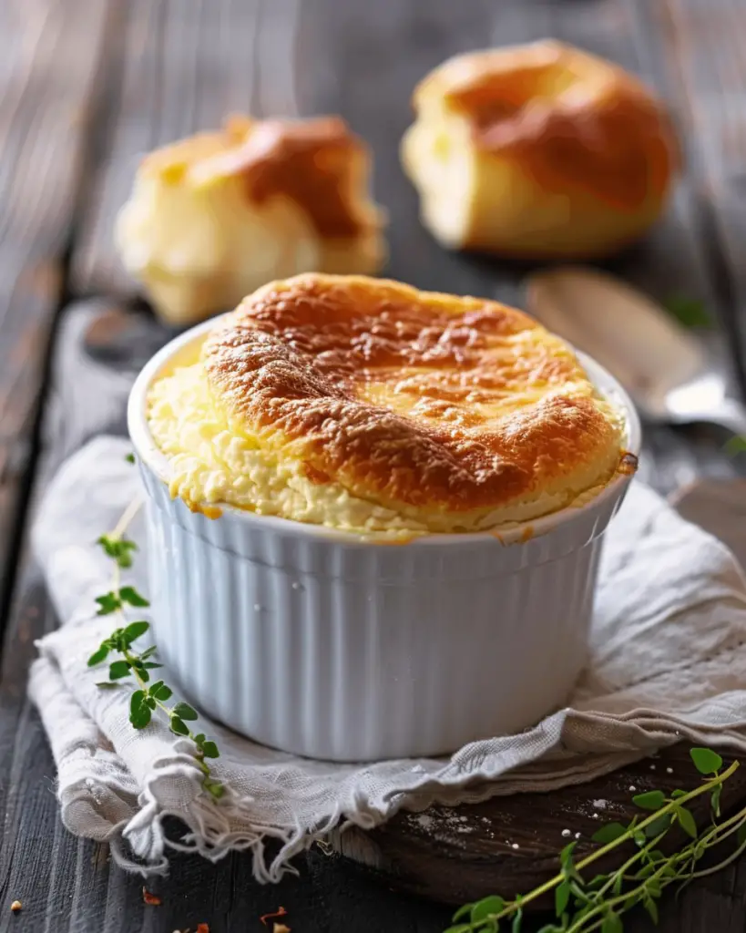 Soufflé au Fromage Facile et Savoureux