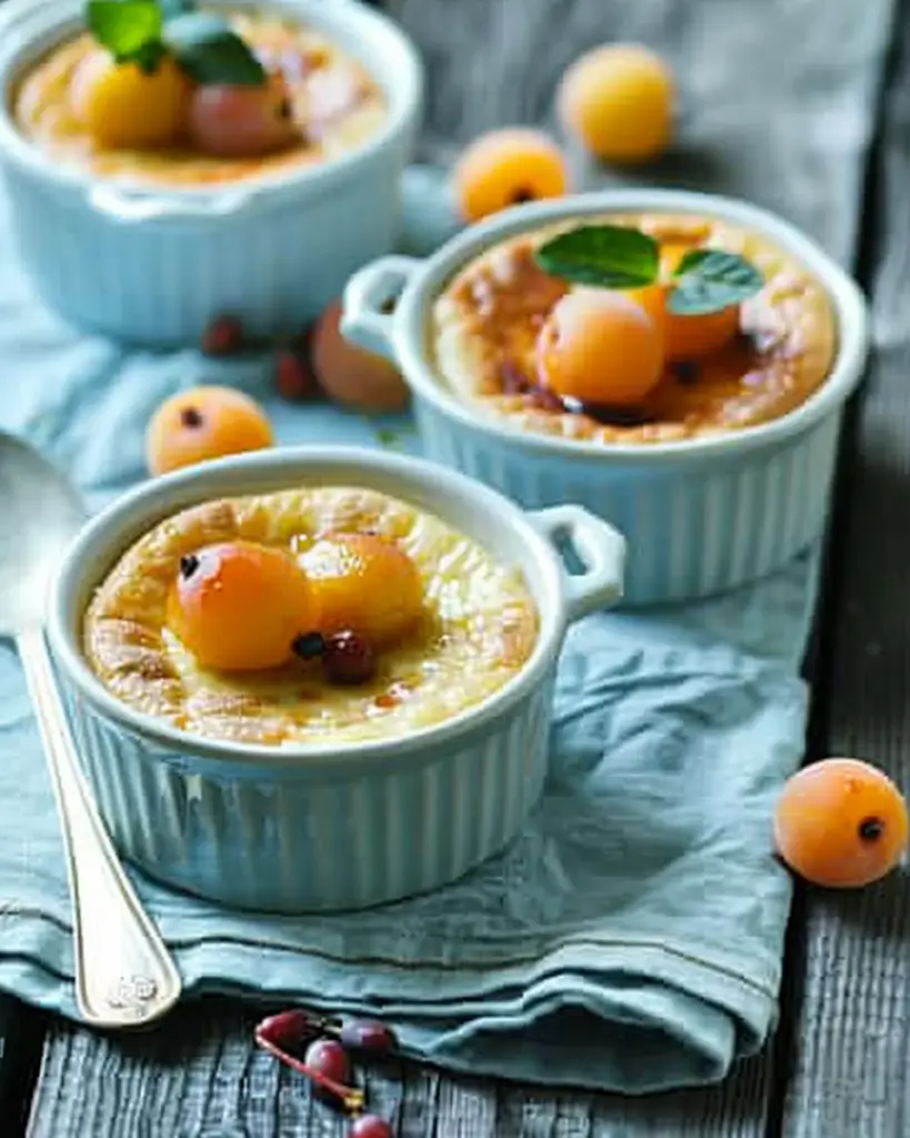Recette de Ramequins aux Mirabelles