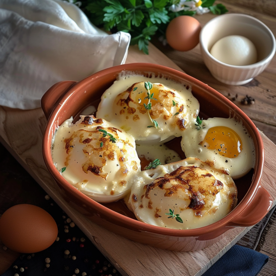 Œufs à la Béchamel: Recette Classique et Réconfortante