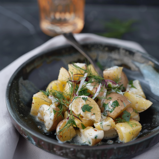 Salade de Pommes de Terre aux Herbes Fraîches