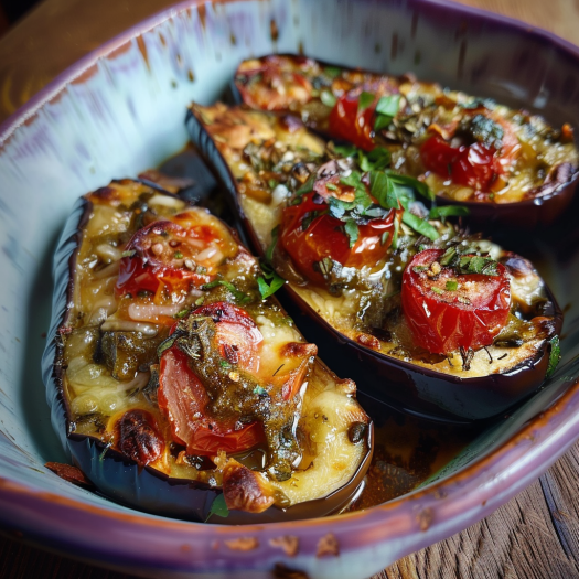 Aubergines à la Sarde