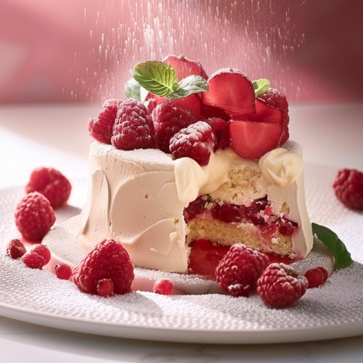 "Recette de Framboisier Léger: Fraîcheur Fruitée en Toute Légèreté