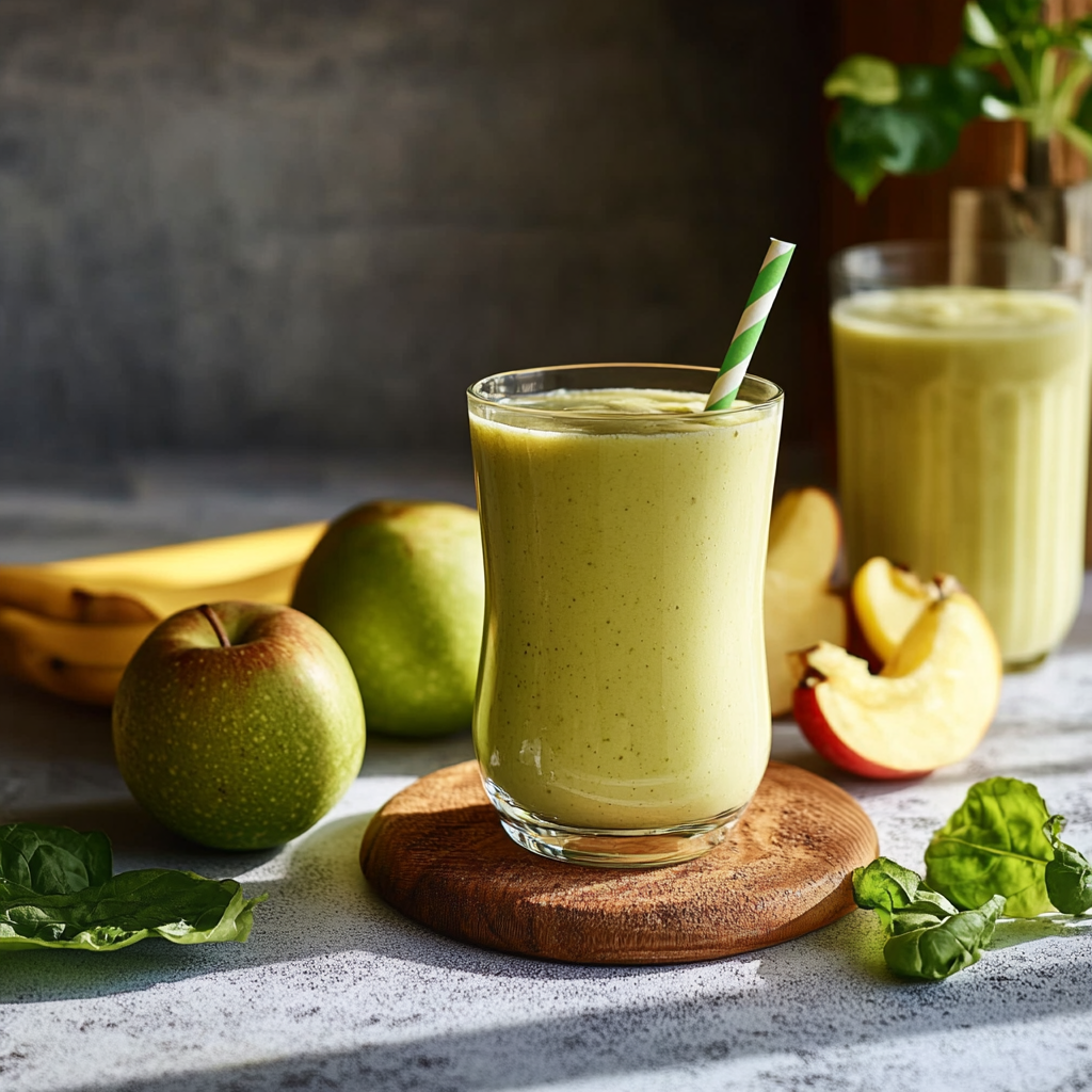 Smoothie à la pomme depuis recettesympa