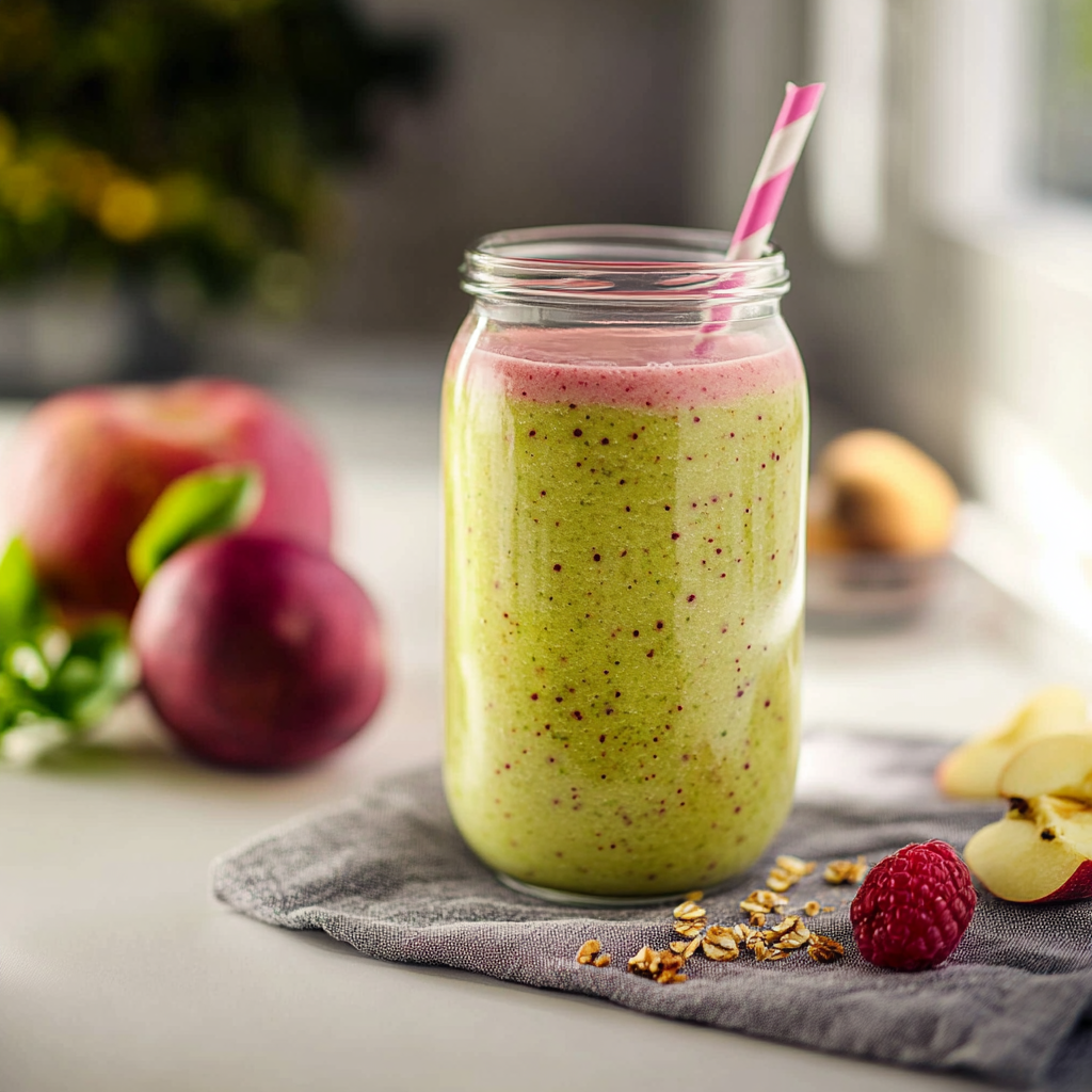 Smoothie à la pomme depuis recettesympa