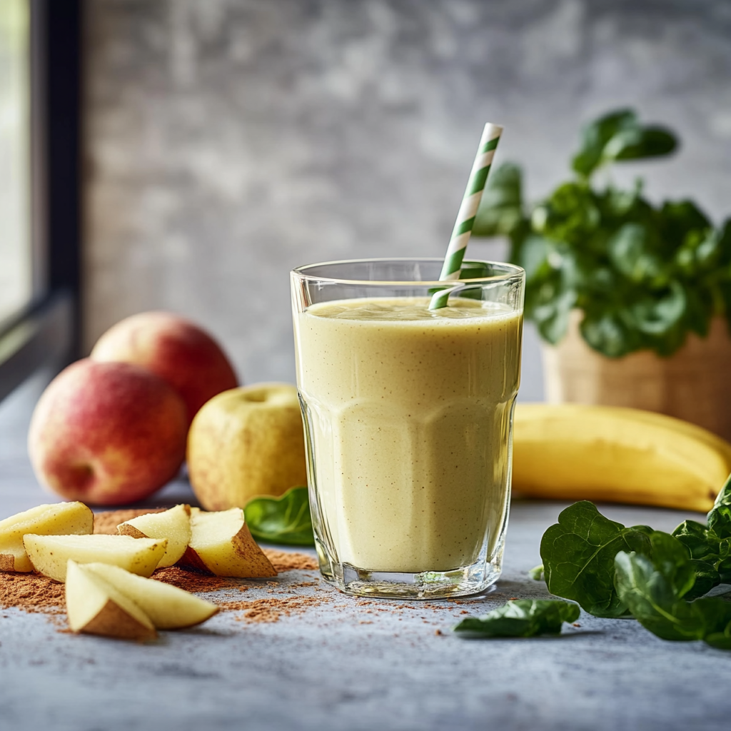 Smoothie à la pomme depuis recettesympa
