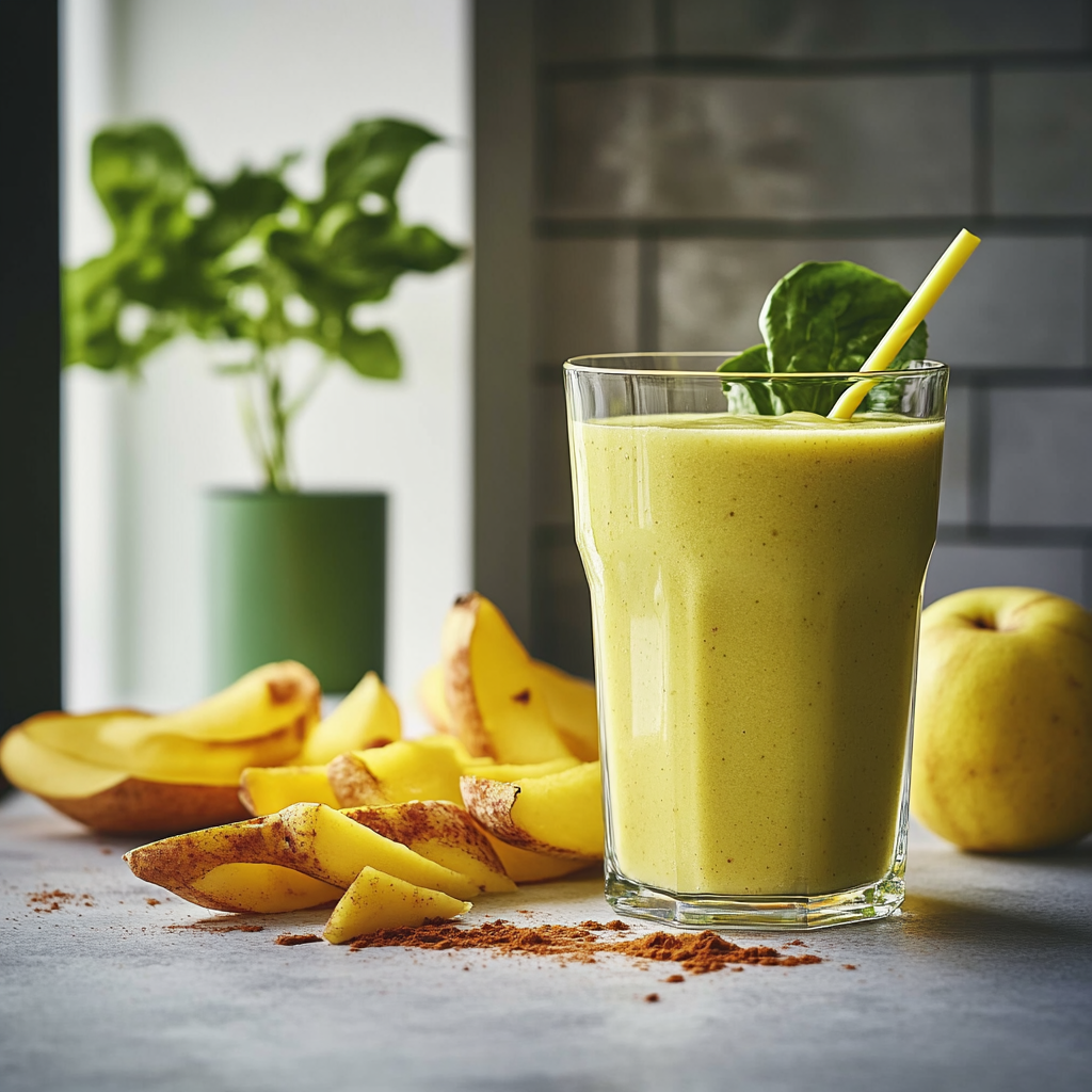 Smoothie à la pomme depuis recettesympa