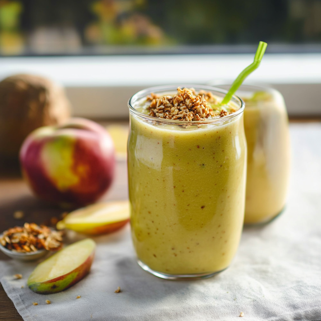 Smoothie à la pomme depuis recettesympa
